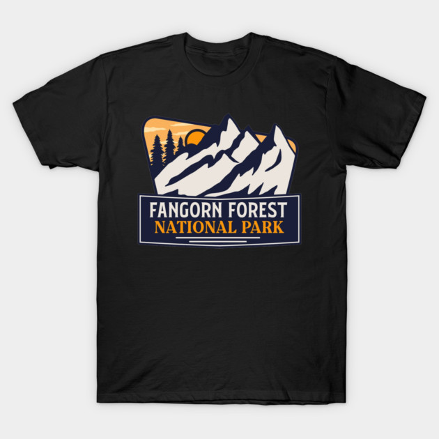 Fangorn Forest National Park T-Shirt by sani's Store 4