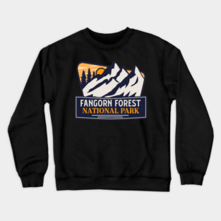 Fangorn Forest National Park Crewneck Sweatshirt