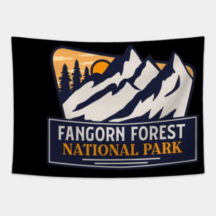 Fangorn Forest National Park Tapestry