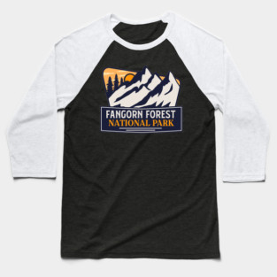 Fangorn Forest National Park Baseball T-Shirt