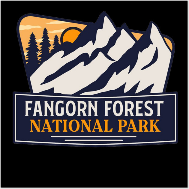 Fangorn Forest National Park Wall Art by sani's Store 4