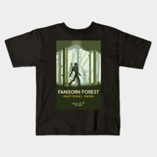 Fangorn Forest National Park Kids T-Shirt