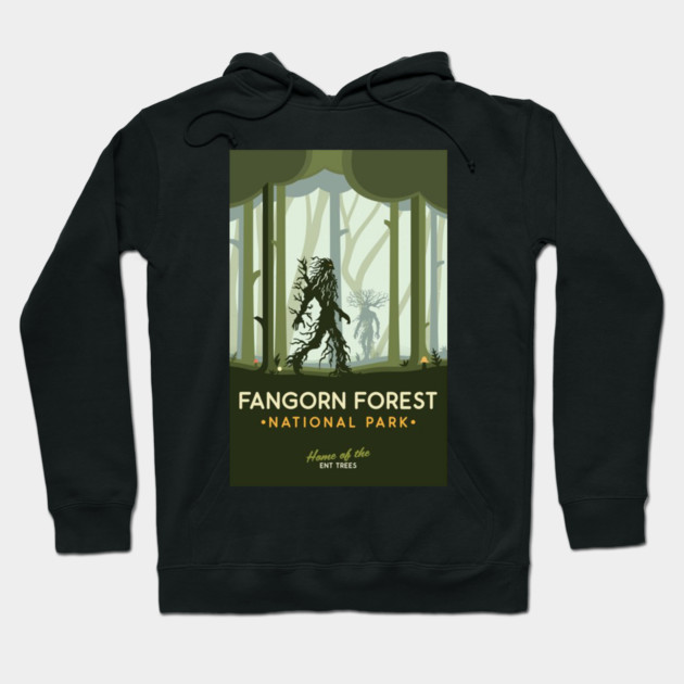 Fangorn Forest National Park Hoodie by sani's Store 4