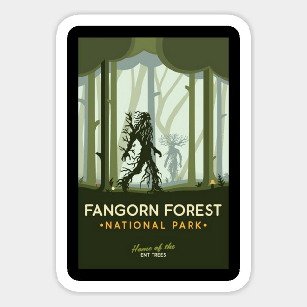 Fangorn Forest National Park Magnet by sani's Store 4