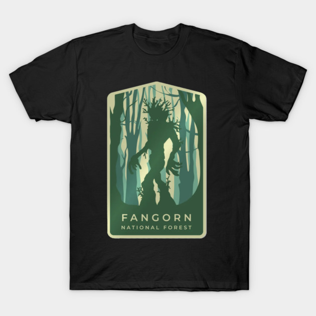 Fangorn Forest National Park T-Shirt by sani's Store 4