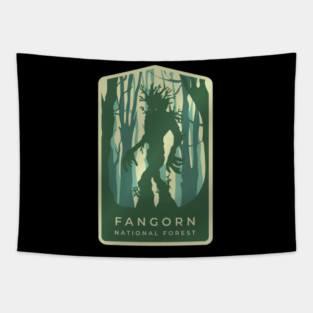 Fangorn Forest National Park Tapestry