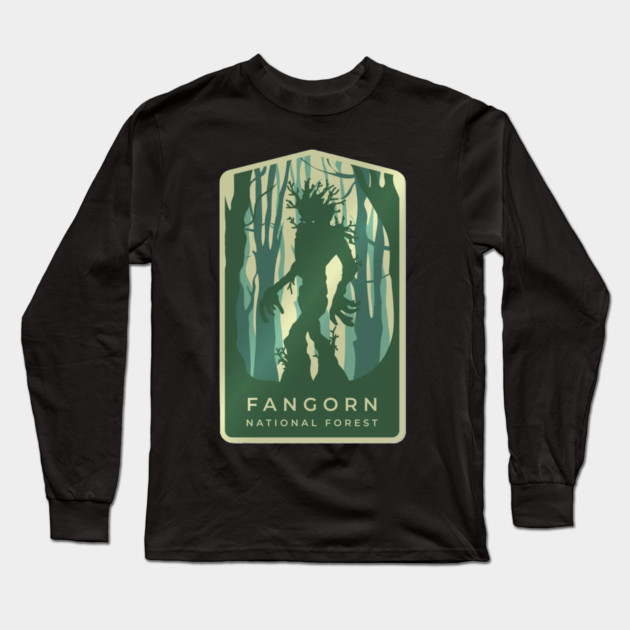 Fangorn Forest National Park Long Sleeve T-Shirt by sani's Store 4