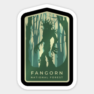 Fangorn Forest National Park Magnet