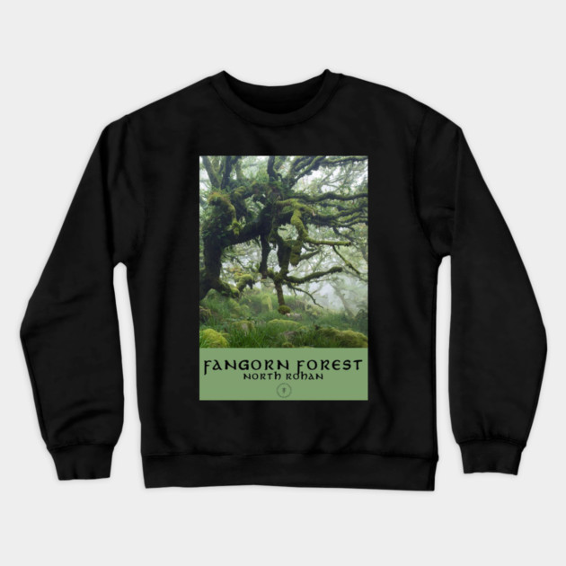 Fangorn Forest National Park Crewneck Sweatshirt by sani's Store 4