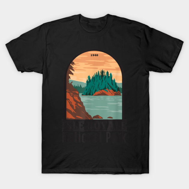 national park isle royale T-Shirt by sani's Store 4