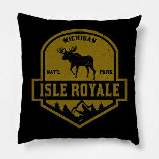 national park isle royale Pillow