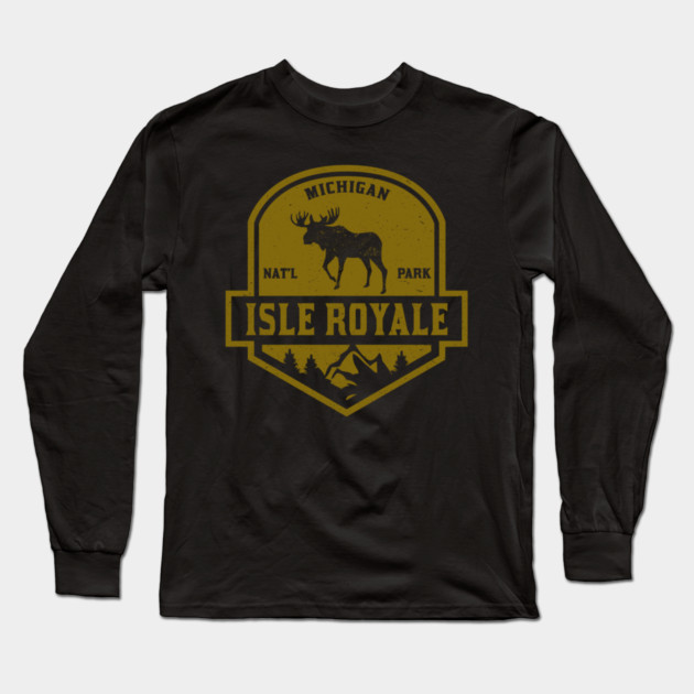 national park isle royale Long Sleeve T-Shirt by sani's Store 4