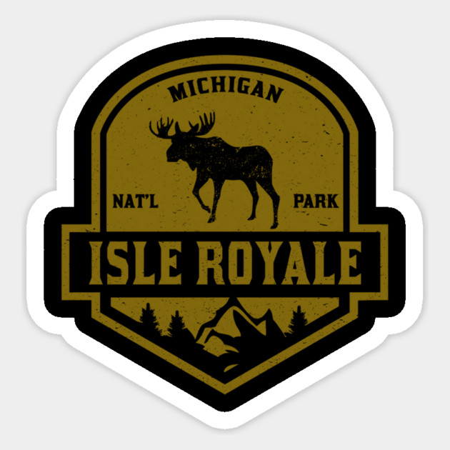 national park isle royale Sticker by sani's Store 4