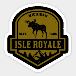national park isle royale Magnet