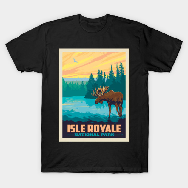 national park isle royale T-Shirt by sani's Store 4
