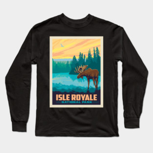national park isle royale Long Sleeve T-Shirt
