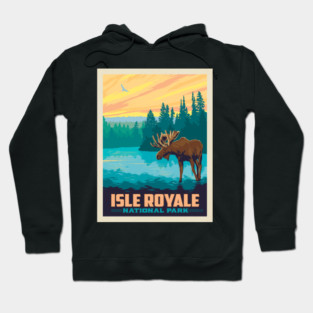 national park isle royale Hoodie