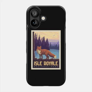 national park isle royale Phone Case
