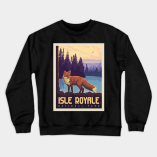national park isle royale Crewneck Sweatshirt