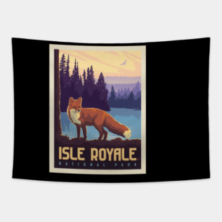 national park isle royale Tapestry