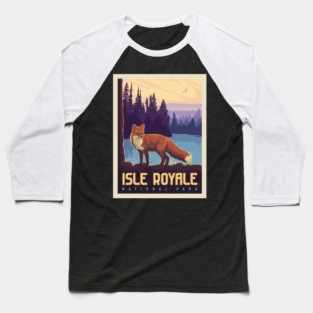 national park isle royale Baseball T-Shirt