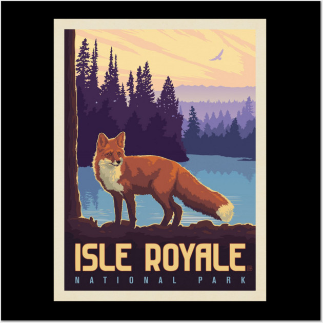 national park isle royale Wall Art by sani's Store 4