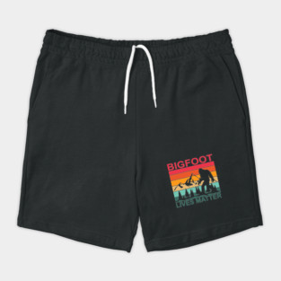Bigfoot Lives Matter Shorts