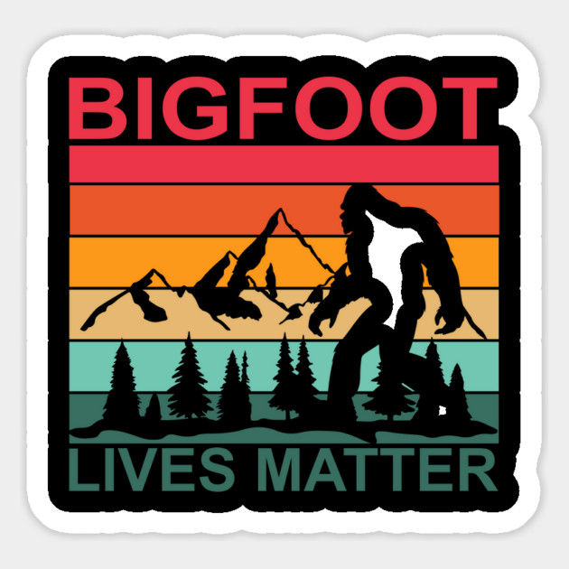 Bigfoot Lives Matter Magnet by sani's Store 4