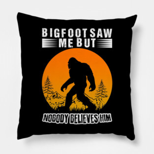 Bigfoot Lives Matter Pillow