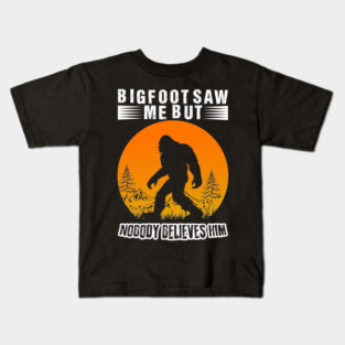 Bigfoot Lives Matter Kids T-Shirt