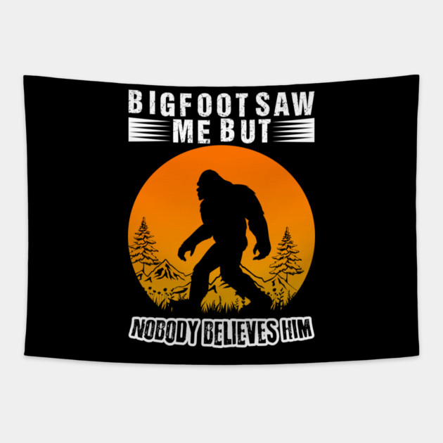 Bigfoot Lives Matter Tapestry by sani's Store 4