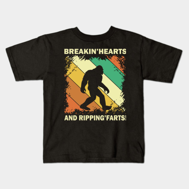 bigfoot Kids T-Shirt by sani's Store 4