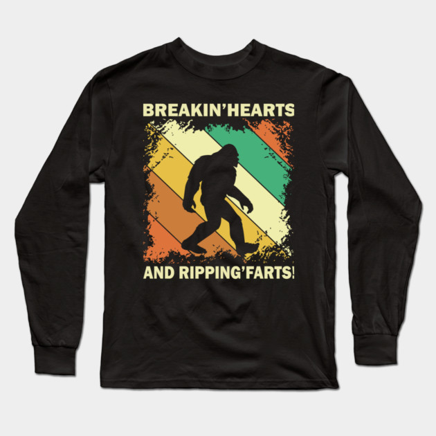 bigfoot Long Sleeve T-Shirt by sani's Store 4