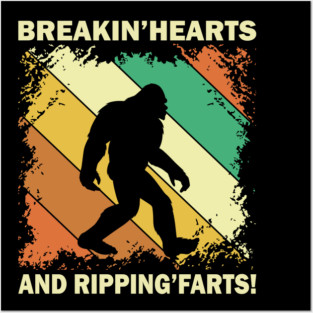 bigfoot Posters and Art