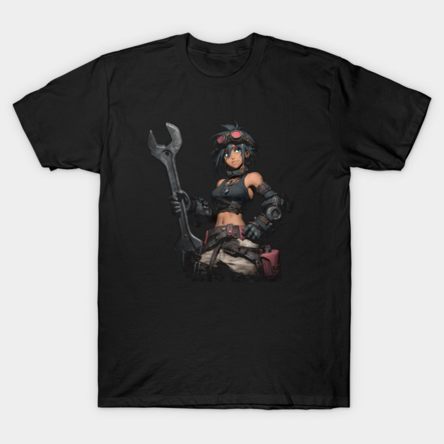 Gearhead Gal T-Shirt by Atomic Prophet