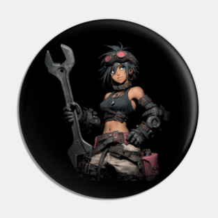 Gearhead Gal Pin
