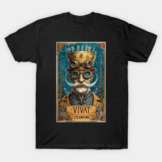 VIVAT STEAMPUNK T-Shirt by Atomic Prophet