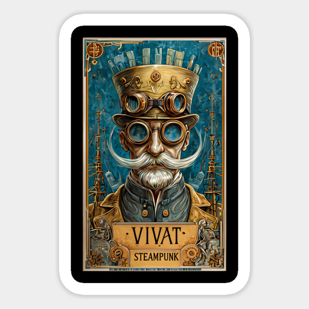 VIVAT STEAMPUNK Sticker by Atomic Prophet
