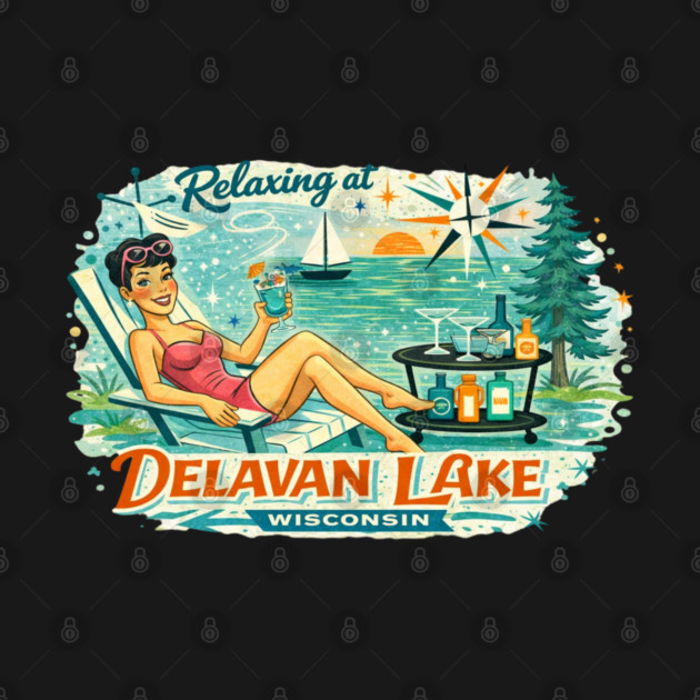 Relaxing at Delavan Lake,Wisconsin by CrazyGirl