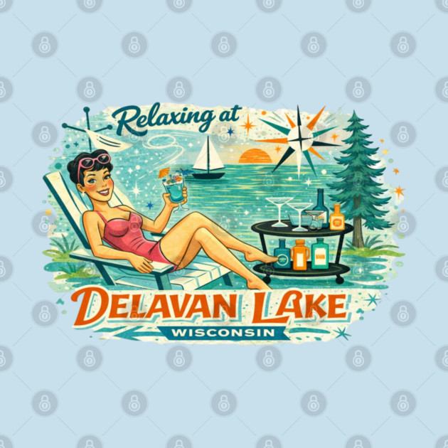Relaxing at Delavan Lake,Wisconsin by CrazyGirl
