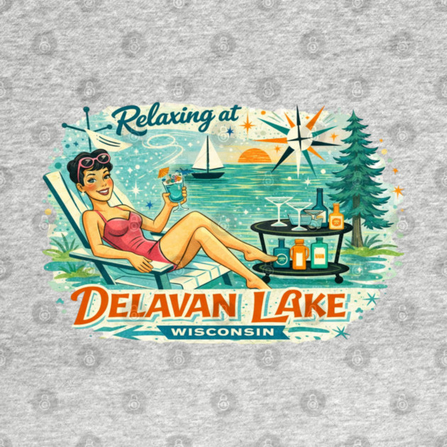 Relaxing at Delavan Lake,Wisconsin by CrazyGirl