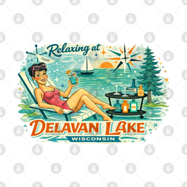 Relaxing at Delavan Lake,Wisconsin by CrazyGirl