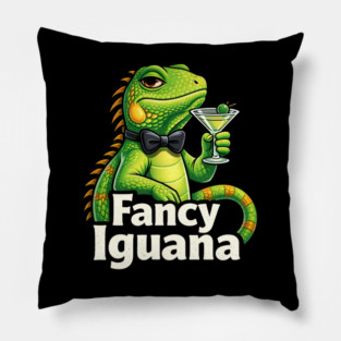Fancy Iguana Pillow