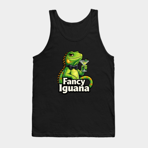 Fancy Iguana Tank Top by CrazyGirl