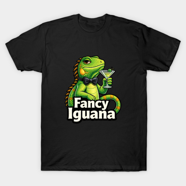 Fancy Iguana T-Shirt by CrazyGirl