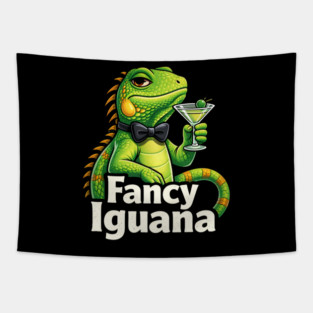 Fancy Iguana Tapestry