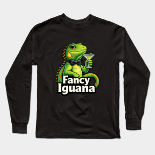 Fancy Iguana Long Sleeve T-Shirt