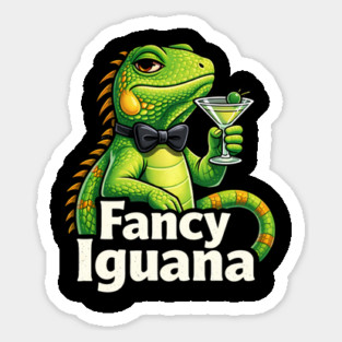 Fancy Iguana Magnet