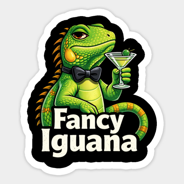 Fancy Iguana Magnet by CrazyGirl
