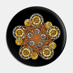 Steampunk Knot Pin